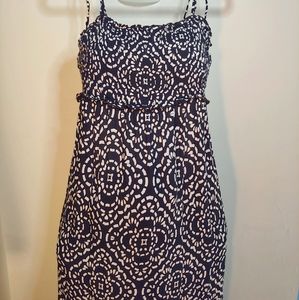 Motherhood Maternity Large Black&White Maxi Dress
